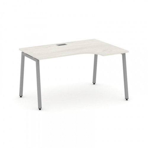 Style Project Стол рабочий эргоном. SN-4A.SPA-011(R) Антрацит/Металл Антрацит 1380*700/980*750 фото 6