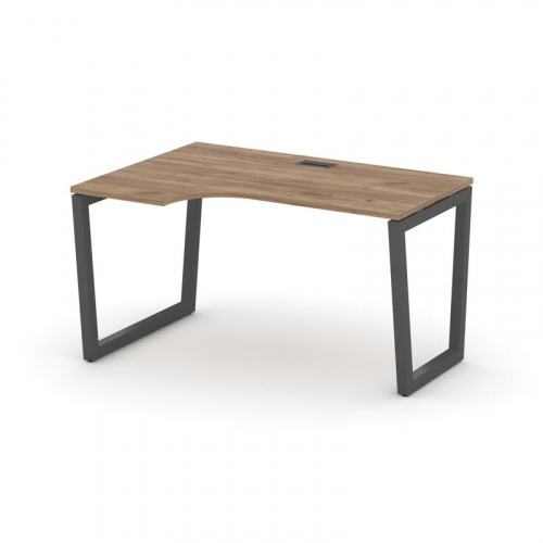 Style Project Стол рабочий эргоном. SN-5T2.SPA-022(L) Акация Лорка/Металл Антрацит/Заглушка Пластик фото 23