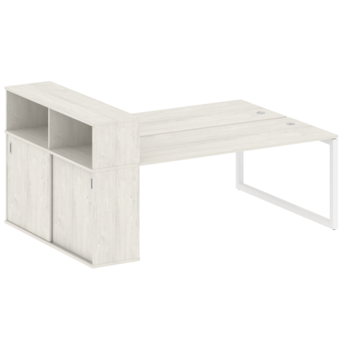 Бенч-система с шкафом-купе на О-обр. м/к Metal System Quattro 50БО.РС-СШК-2.5 фото 9