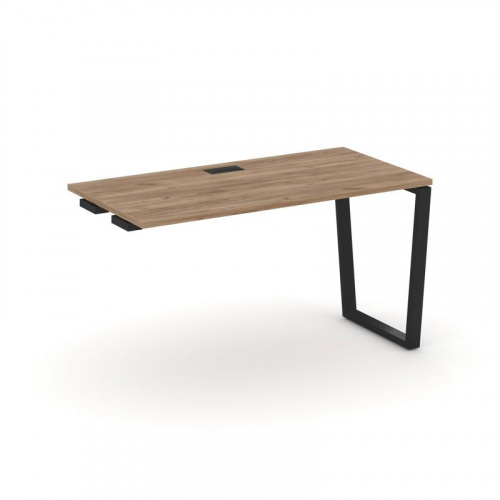 Style Project Стол-приставка к опор. элем. SN-6T2.OPRS-001 Акация Лорка/Металл Антрацит/Заглушка Пла фото 7