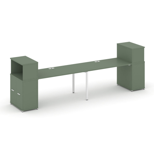 Бенч-система с опорными распашными шкафами Concept CN.ORS-228