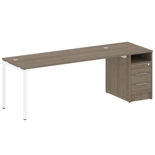 Бенч-система с тумбой на П-обр. м/к Metal System Quattro 40БП.РС-СТП-1.5 фото 2