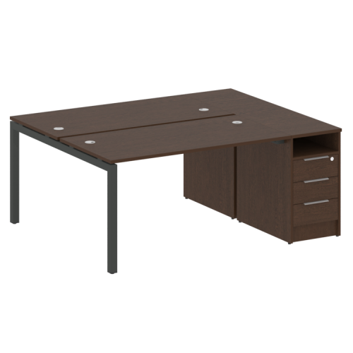 Бенч-система с тумбой на П-обр. м/к Metal System Quattro 50БП.РС-СТП-2.3 фото 12