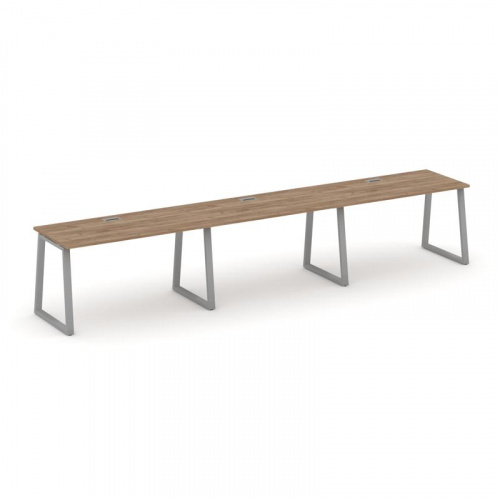 Style Project Рабочая станция 1 сторон. SN-6T1.ORS-033 Акация Лорка/Металл Антрацит/Заглушка Пластик фото 10