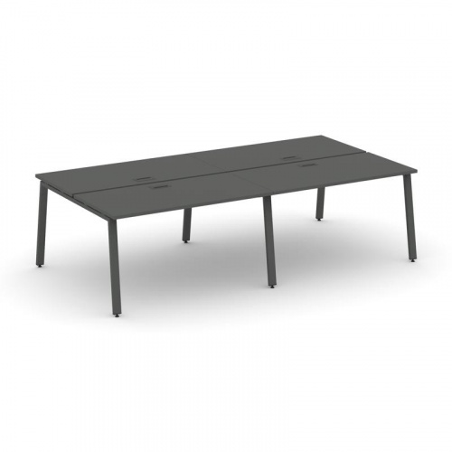 Style Project Рабочая станция 2-х сторон. SN-6A.DRS-051 Антрацит/Металл Антрацит 1960*1632*750 фото 28