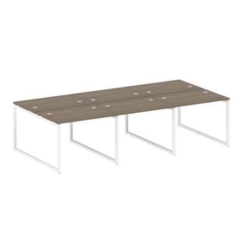 Бенч-система на 6 рабочих мест на О-обр. м/к Metal System Quattro 40БО.СМ-6.1 фото 3 Бенч-система на 6 рабочих мест на О-обр. м/к Metal System Quattro 40БО.СМ-6.1 фото 3