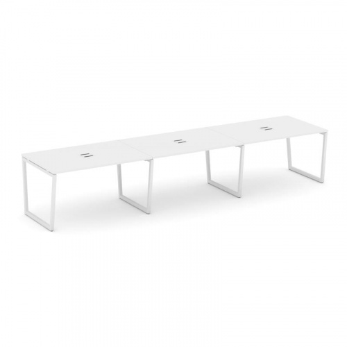 Style Project Стол переговорный SN-4T2.SPRG-024 Акация Лорка/Металл Антрацит/Заглушка Металл Антраци фото 16