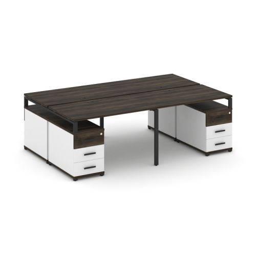 Бенч-система на 4 места с 2 опорными тумбами Concept CN.DRS-326 фото 9