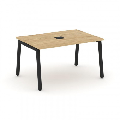 Style Project Стол переговорный SN-5A.SPRG-001 Акация Лорка/Металл Белый 980*980*750 фото 8