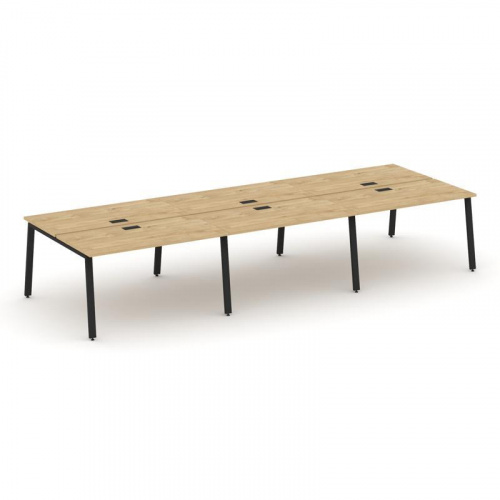 Style Project Рабочая станция 2-х сторон. SN-6A.DRS-081 Дуб Табак/Металл Белый 2940*1632*750 фото 7 Style Project Рабочая станция 2-х сторон. SN-6A.DRS-081 Дуб Табак/Металл Белый 2940*1632*750 фото 7