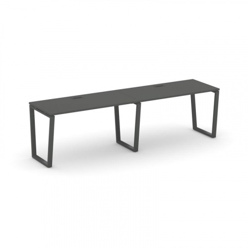 Style Project Рабочая станция 1 сторон. SN-6T2.ORS-021 Акация Лорка/Металл Антрацит/Заглушка Пластик фото 27