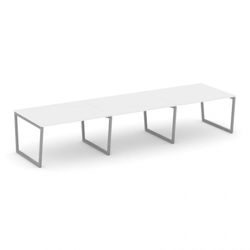 Style Project Стол переговорный SN-4T2.SPRG-052.3 Акация Лорка/Металл Антрацит 3540*1180*750 фото 15