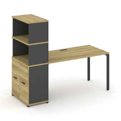 Стол офисный с опорным распашным шкафом Concept CN.SP-231