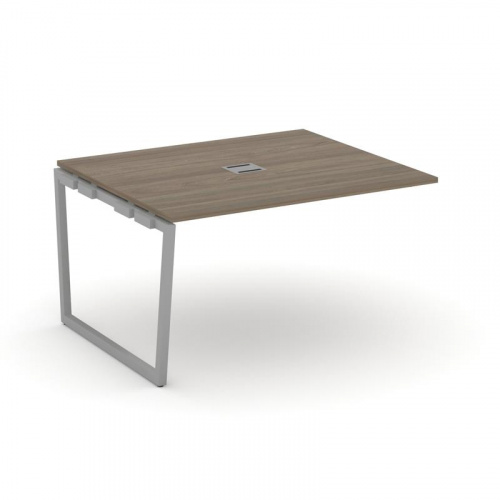 Style Project Проходной наб. элем. перег. стола SN-4T2.NSPRG-033 Акация Лорка/Металл Антрацит/Заглуш фото 13