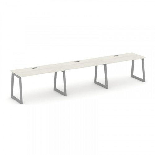 Style Project Рабочая станция 1 сторон. SN-5T1.ORS-041 Акация Лорка/Металл Антрацит/Заглушка Пластик фото 12