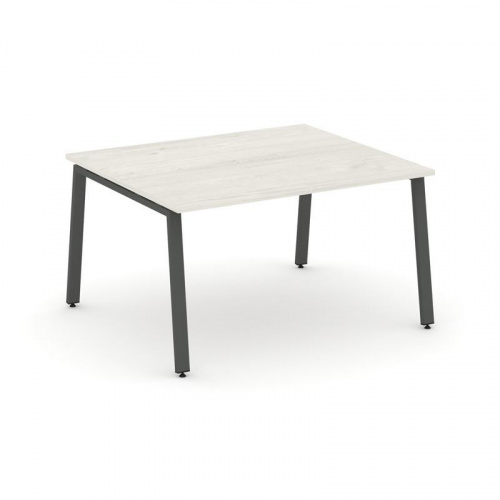 Style Project Стол переговорный SN-6A.SPRG-032.3 Тиквуд Светлый/Металл Белый 1180*1180*750 фото 23