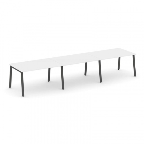 Style Project Стол переговорный SN-6A.SPRG-024.3 Тиквуд Светлый/Металл Антрацит 4740*980*750 фото 24