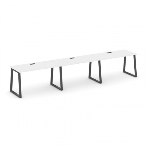 Style Project Рабочая станция 1 сторон. SN-6T1.ORS-033 Акация Лорка/Металл Антрацит/Заглушка Пластик фото 26