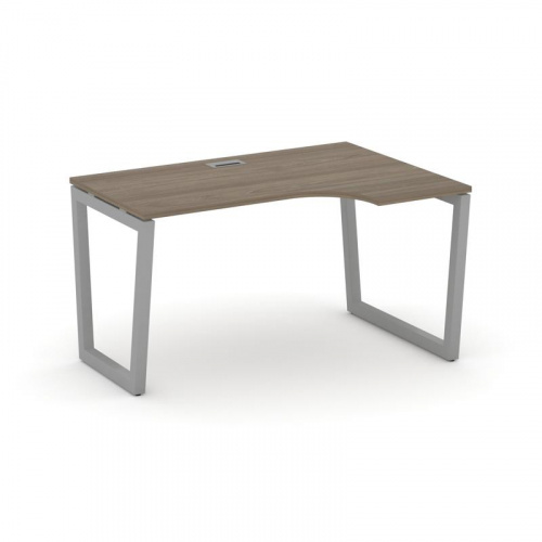 Style Project Стол рабочий эргоном. SN-5T2.SPA-012(R) Акация Лорка/Металл Антрацит/Заглушка Пластик фото 14