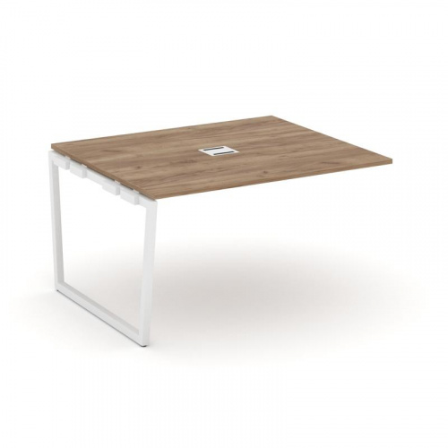 Style Project Проходной наб. элем. перег. стола SN-4T2.NSPRG-033 Акация Лорка/Металл Антрацит/Заглуш фото 10