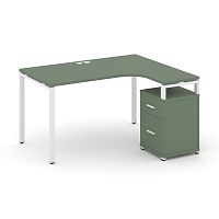 Стол эргономичный с опорной тумбой Concept CN.SA-308(R)