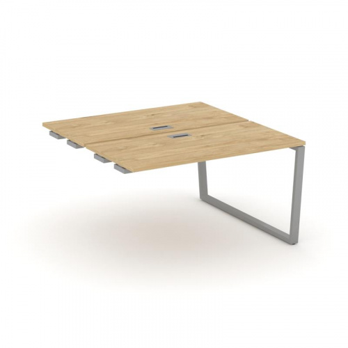 Style Project Стол-приставка к опор. элем. SN-6T2.DPRS-013 Акация Лорка/Металл Антрацит/Заглушка Пла фото 2