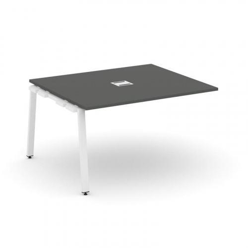 Style Project Проходной наб. элем. перег. стола SN-6A.NSPRG-034 Дуб Наварра/Металл Белый 1580*1180*7 фото 27