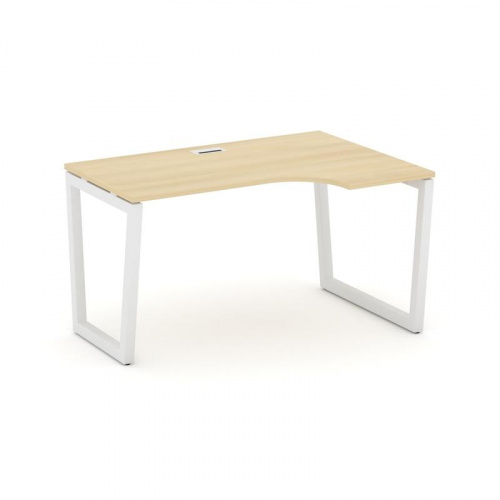 Style Project Стол рабочий эргоном. SN-5T2.SPA-012(R) Акация Лорка/Металл Антрацит/Заглушка Пластик фото 21