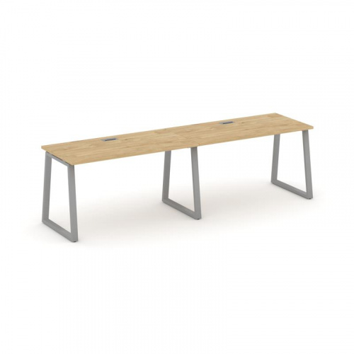 Style Project Рабочая станция 1 сторон. SN-6T1.ORS-003 Акация Лорка/Металл Антрацит/Заглушка Пластик фото 2