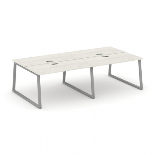 Style Project Рабочая станция 2-х сторон. SN-6T1.DRS-054 Акация Лорка/Металл Антрацит/Заглушка Пласт фото 12