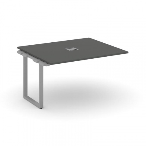 Style Project Проходной наб. элем. перег. стола SN-6O.NSPRG-033 Дуб Наварра/Металл Белый 1380*1180*7 фото 11