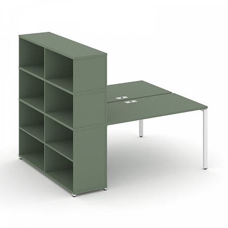 Бенч-система с опорным стеллажом с надставкой Concept CN.DRS-215