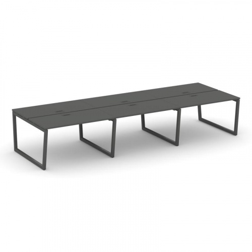 Style Project Рабочая станция 2-х сторон. SN-5T2.DRS-062 Акация Лорка/Металл Антрацит/Заглушка Пласт фото 27