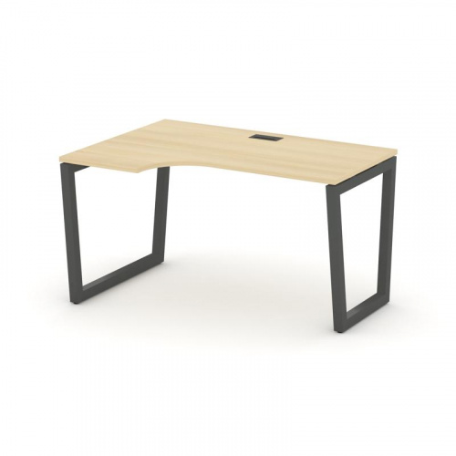 Style Project Стол рабочий эргоном. SN-5T2.SPA-022(L) Акация Лорка/Металл Антрацит/Заглушка Пластик фото 28