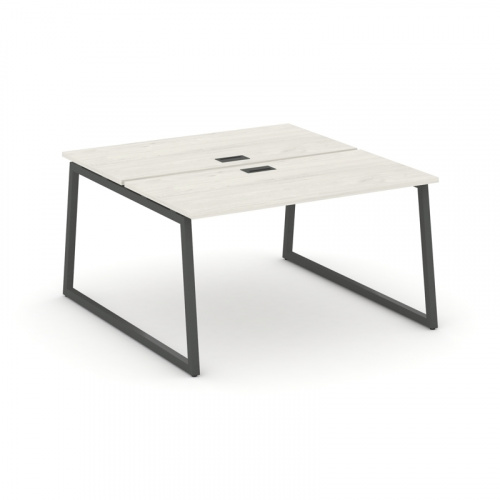 Style Project Рабочая станция 2-х сторон. SN-4T1.DRS-022 Акация Лорка/Металл Антрацит/Заглушка Пласт фото 9