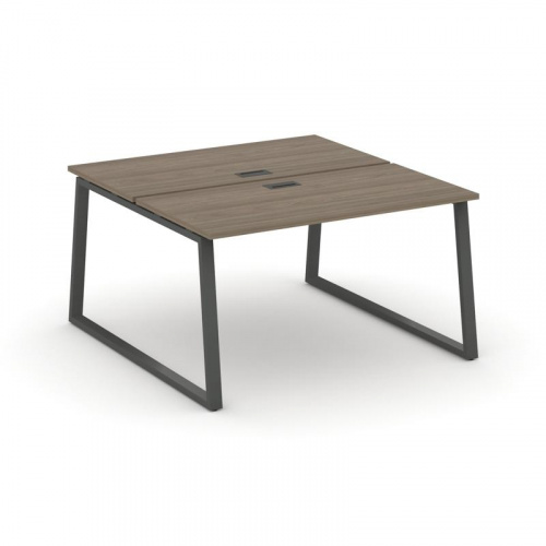 Style Project Рабочая станция 2-х сторон. SN-6T1.DRS-003 Акация Лорка/Металл Антрацит/Заглушка Пласт фото 25