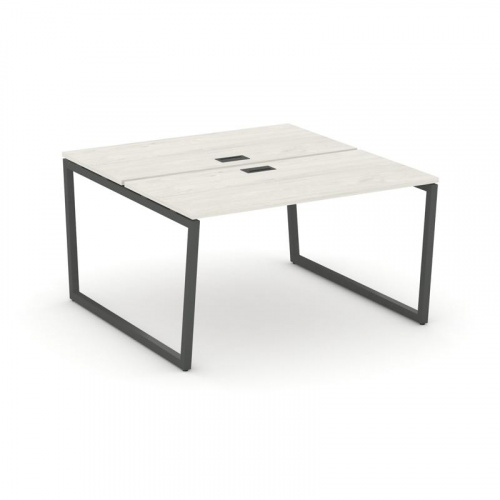 Style Project Рабочая станция 2-х сторон. SN-4T2.DRS-011 Акация Лорка/Металл Антрацит/Заглушка Пласт фото 24