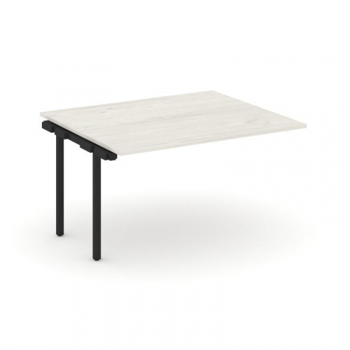 Style Project Проходной наб. элем. перег. стола SN-4P.NSPRG-033.3 Вяз Благородный/Металл Белый 1380* фото 3