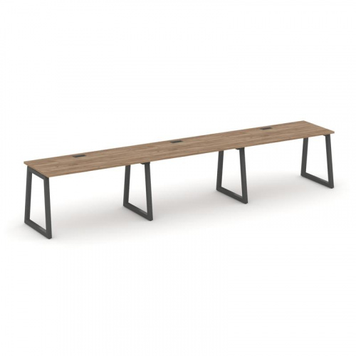 Style Project Рабочая станция 1 сторон. SN-5T1.ORS-041 Акация Лорка/Металл Антрацит/Заглушка Пластик фото 23