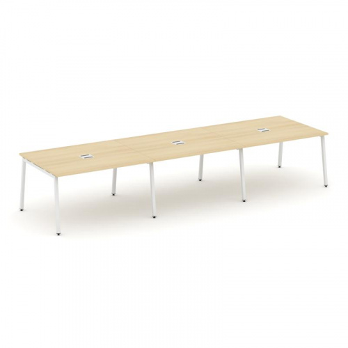 Style Project Стол переговорный SN-4A.SPRG-053 Антрацит/Металл Белый 4410*1180*750 фото 19