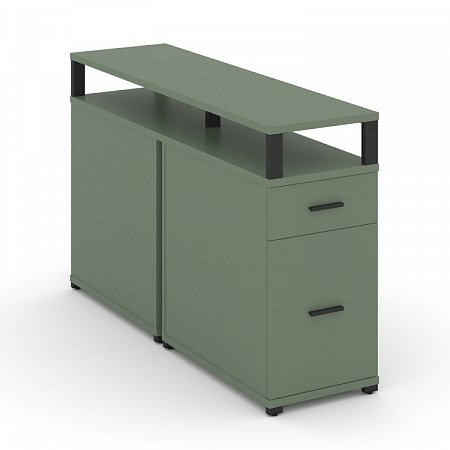 Тумба двухсторонняя опорная/приставная Concept CN.DTGO-006