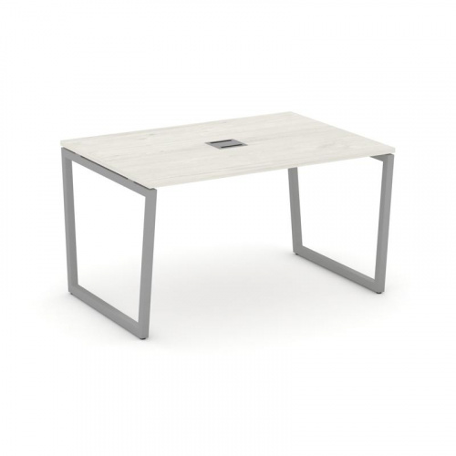 Style Project Стол переговорный SN-4T2.SPRG-003 Акация Лорка/Металл Антрацит/Заглушка Металл Антраци фото 11