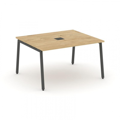 Style Project Стол переговорный SN-4A.SPRG-034 Дуб Наварра/Металл Антрацит 1580*1180*750 фото 20