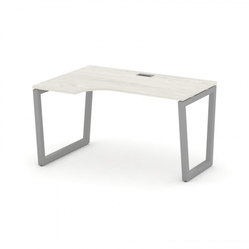 Style Project Стол рабочий эргоном. SN-5T2.SPA-022(L) Акация Лорка/Металл Антрацит/Заглушка Пластик фото 12