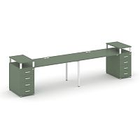 Бенч-система на 2 места с 2 опорными тумбами Concept CN.ORS-425