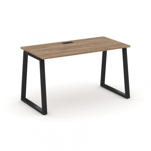 Style Project Стол письменный SN-6T1.SP-002 Акация Лорка/Металл Антрацит/Заглушка Пластик Черный 118 фото 8