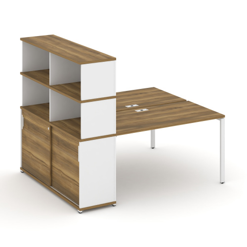 Бенч-система с опорным шкафом-купе с надставкой Concept CN.DRS-243 фото 8