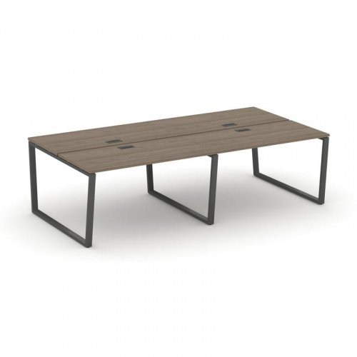 Style Project Рабочая станция 2-х сторон. SN-6T2.DRS-032 Акация Лорка/Металл Антрацит/Заглушка Пласт фото 25