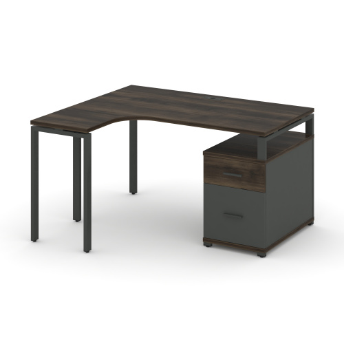 Стол эргономичный с опорной тумбой Concept CN.SA-302(L)