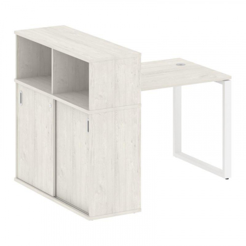 Стол письменный с шкафом-купе на О-обр. м/к Metal System БО.РС-СШК-3.1 фото 10 Стол письменный с шкафом-купе на О-обр. м/к Metal System БО.РС-СШК-3.1 фото 10